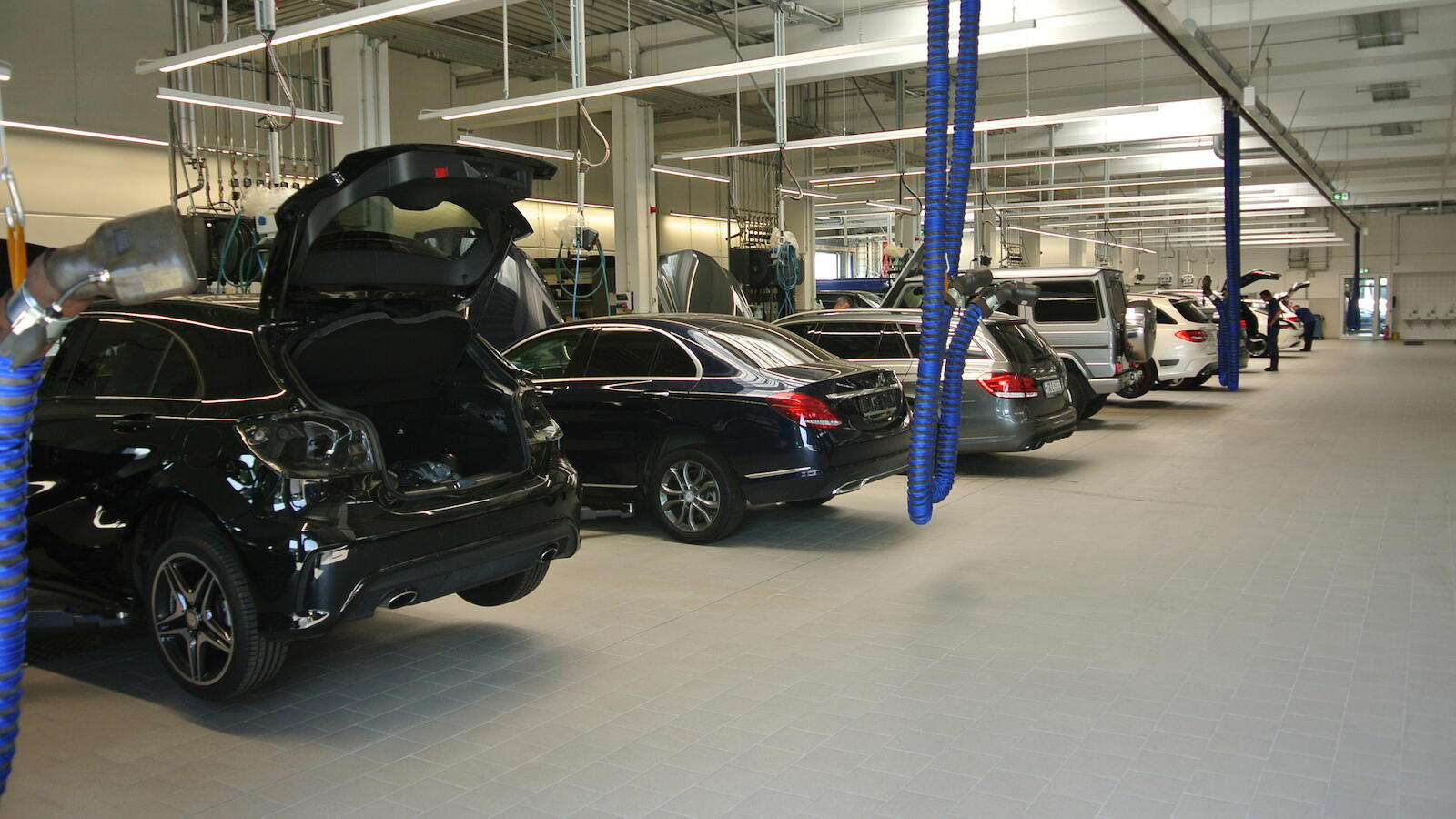 Mercedes Benz branch in Frankfurt, Germany