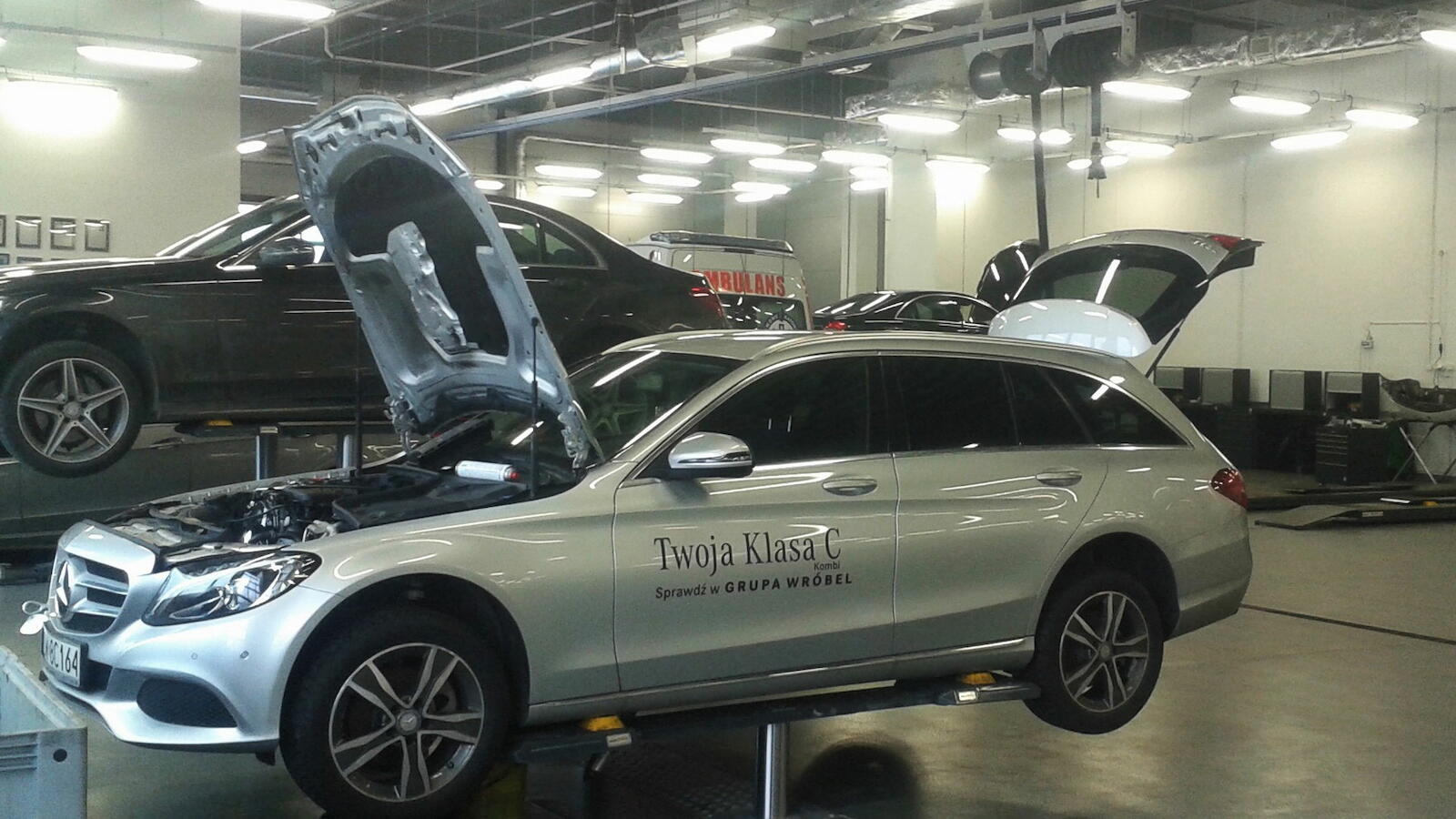Mercedes Benz branch in Wroclaw, Poland